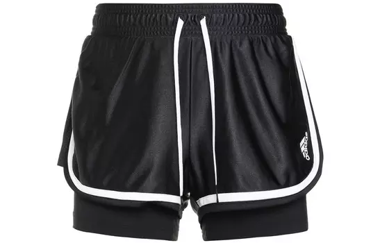 Повседневные шорты женские черные Adidas