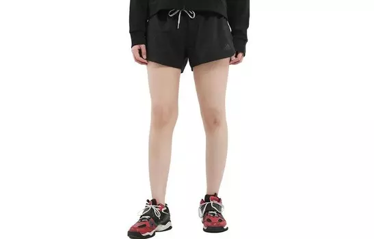 Повседневные шорты женские черные Adidas