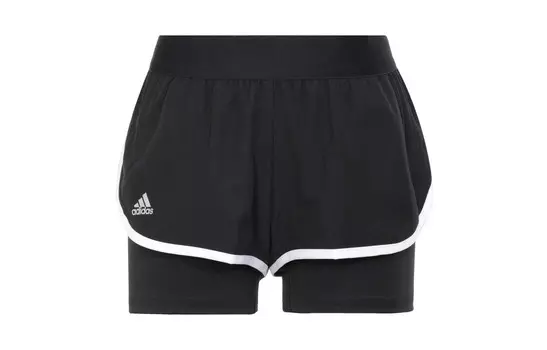 Повседневные шорты женские черные Adidas