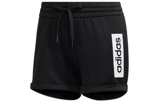 Повседневные шорты женские черные Adidas