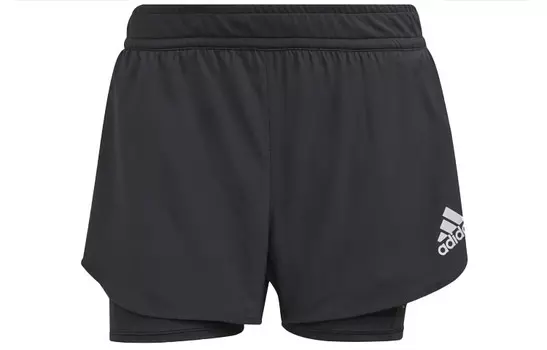 Повседневные шорты женские черные Adidas