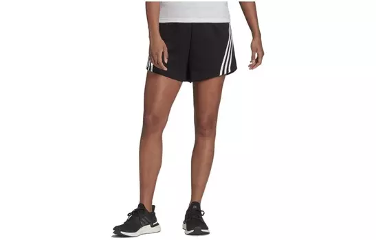 Повседневные шорты женские черные Adidas