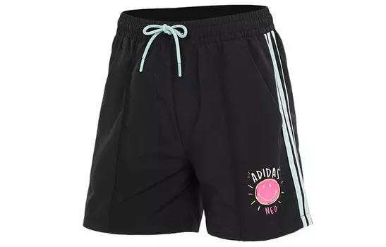 Повседневные шорты женские черные Adidas Neo