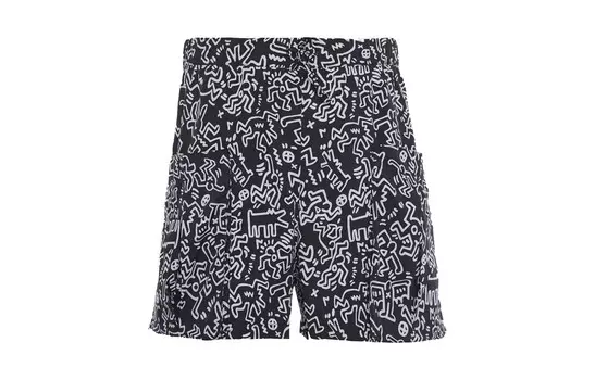 Повседневные шорты женские черные Adidas Neo