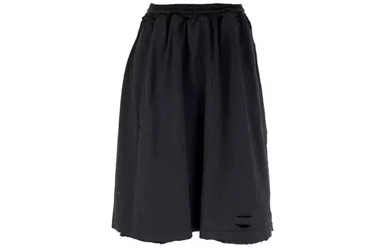 Повседневные шорты женские черные Balenciaga
