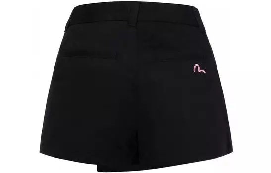 Повседневные шорты женские черные Evisu