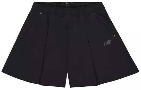 Повседневные шорты женские черные New Balance