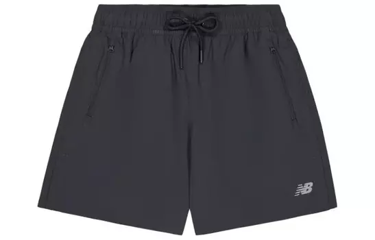 Повседневные шорты женские черные New Balance
