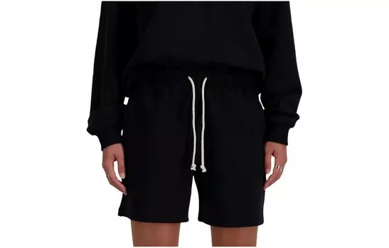 Повседневные шорты женские черные New Balance