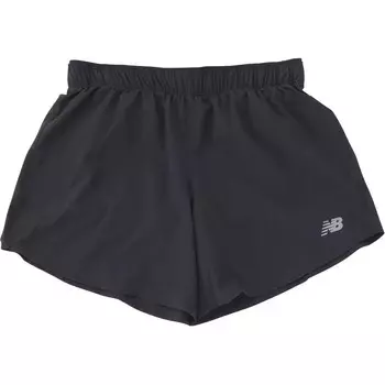 Повседневные шорты женские черные New Balance