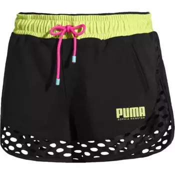 Повседневные шорты женские черные Puma