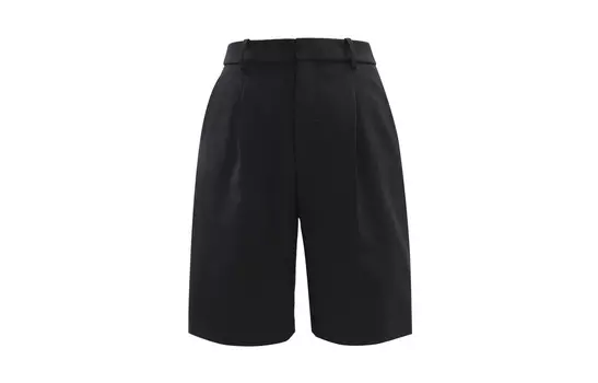 Повседневные шорты женские черные Uniqlo