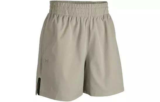 Повседневные шорты женские цвета хаки-серый Under Armour