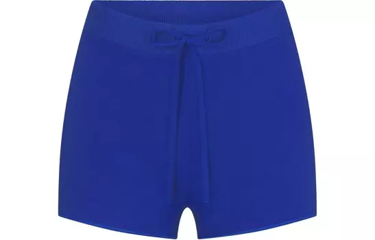 Повседневные шорты женские цвета кобальтово-синий Skims