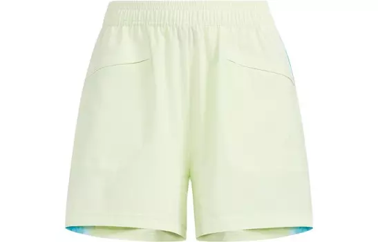 Повседневные шорты женские цвета лайм-зеленый Adidas