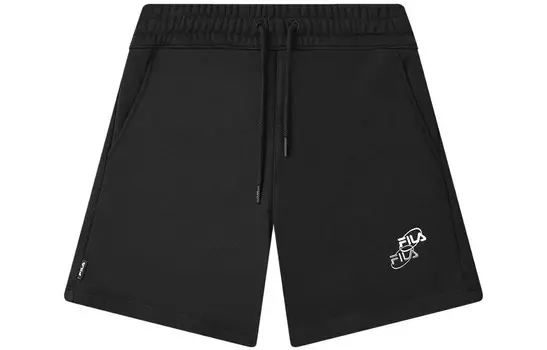 Повседневные шорты женские цвета «угольно-черный» Fila