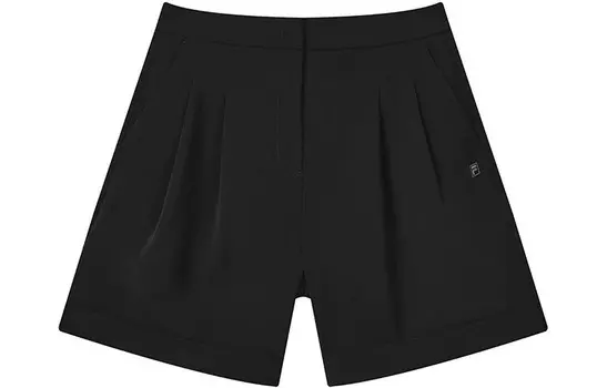 Повседневные шорты женские цвета «угольно-черный» Fila