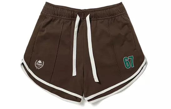 Повседневные шорты женские Kappa, Dark Chocolate Brown-6536