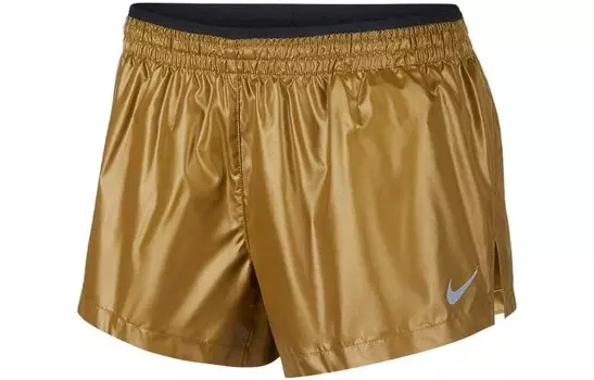 Повседневные шорты женские коричневые Nike