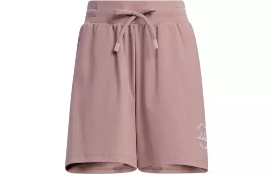 Повседневные шорты женские красные Adidas