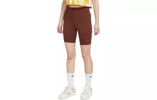 Повседневные шорты женские красные Nike