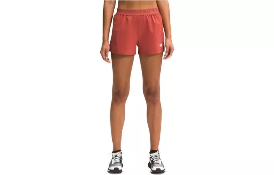 Повседневные шорты женские красные The North Face