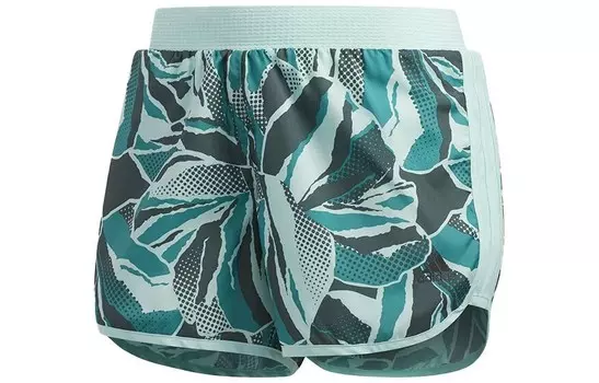 Повседневные шорты женские мятно-зеленые Adidas