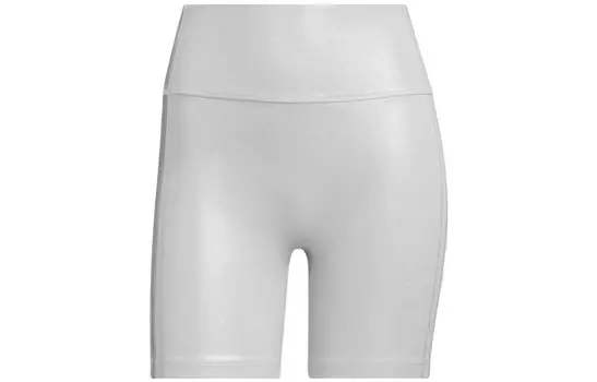 Повседневные шорты женские однотонные серые Adidas Originals