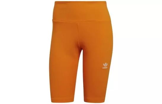 Повседневные шорты женские оранжевые Adidas Originals