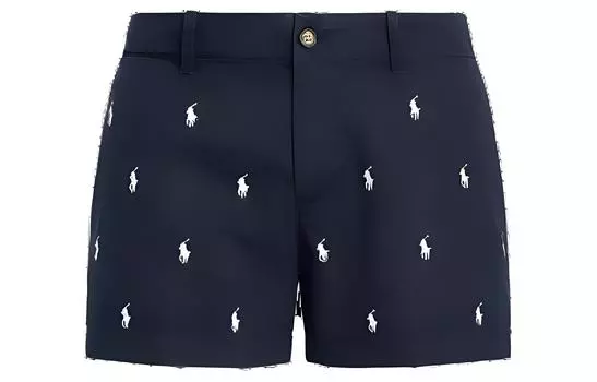 Повседневные шорты женские Polo Ralph Lauren, темно-синий