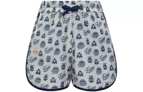 Повседневные шорты женские разноцветные Evisu