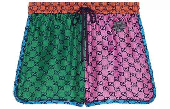 Повседневные шорты женские разноцветные Gucci