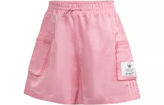 Повседневные шорты женские розовые Adidas Originals