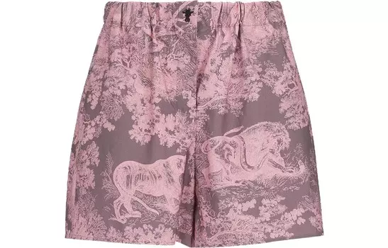 Повседневные шорты женские розовые Dior