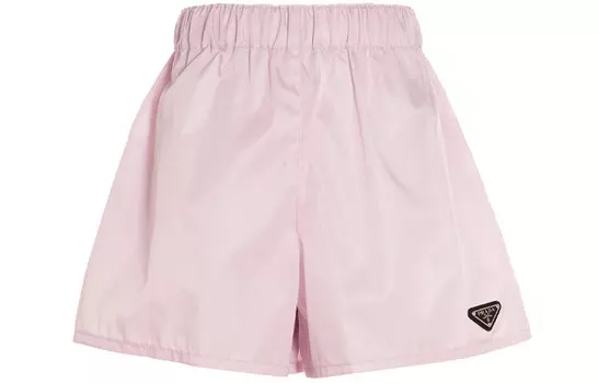 Повседневные шорты женские розовые Prada