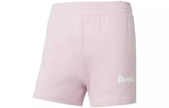 Повседневные шорты женские розовые Puma