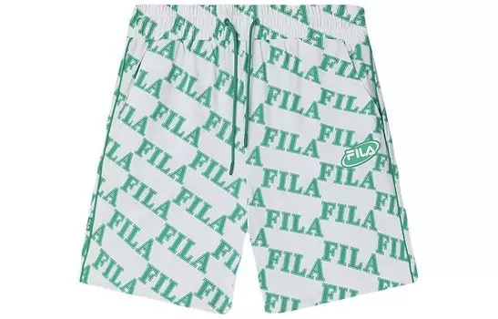 Повседневные шорты женские с полным принтом 2 Fila