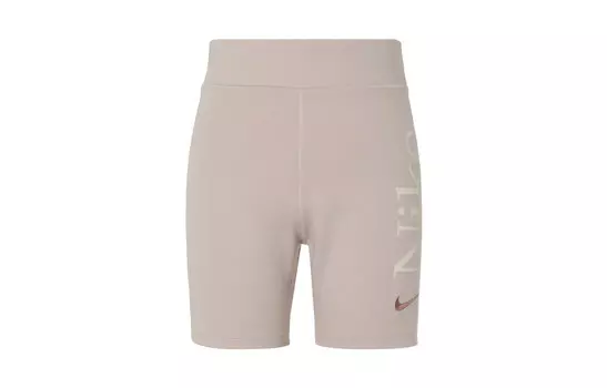 Повседневные шорты женские серо-фиолетовые Nike