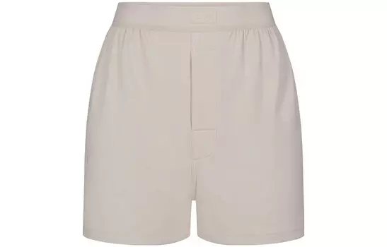 Повседневные шорты женские серо-коричневые Skims