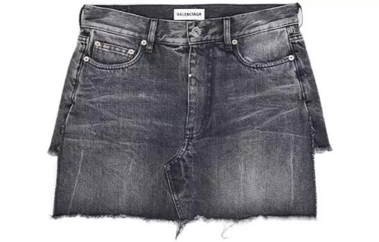 Повседневные шорты женские серые Balenciaga