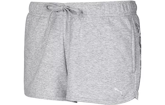 Повседневные шорты женские серые Puma