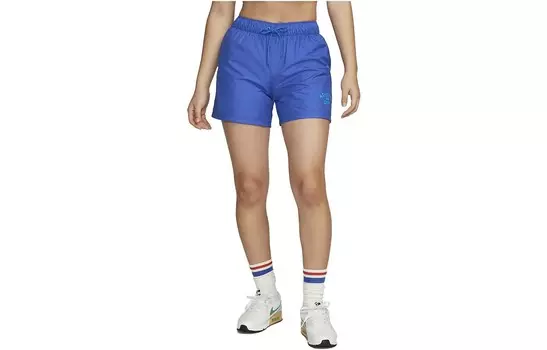 Повседневные шорты женские синие Nike