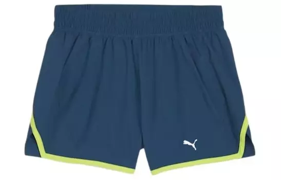 Повседневные шорты женские синие Puma