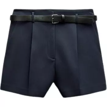 Повседневные шорты женские синие Zara