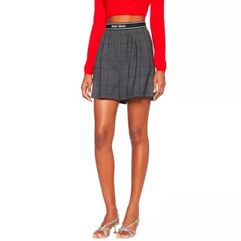 Повседневные шорты женские Slate Ash Miu Miu