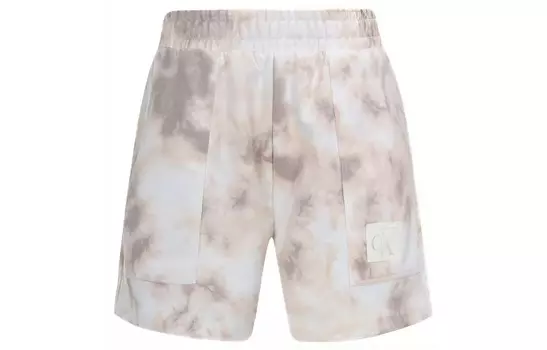 Повседневные шорты женские Smudge White Calvin Klein