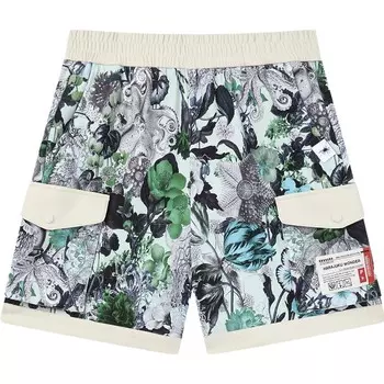 Повседневные шорты женские средние зеленые Fila