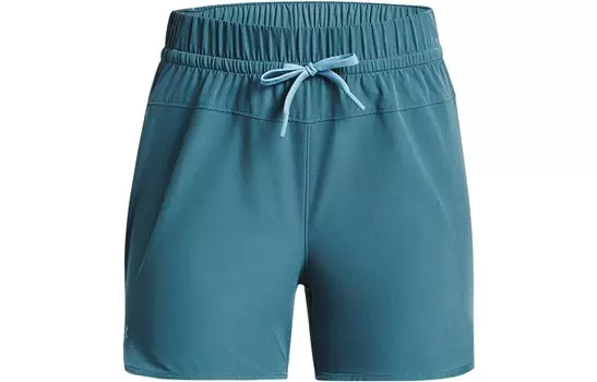 Повседневные шорты женские статические синие Under Armour, синий