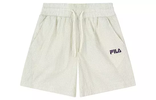 Повседневные шорты женские светло-бежевые Fila