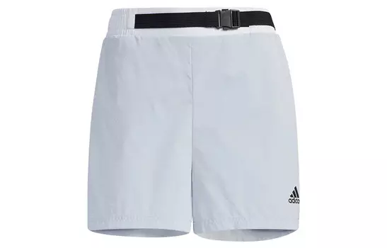 Повседневные шорты женские светло-голубые Adidas